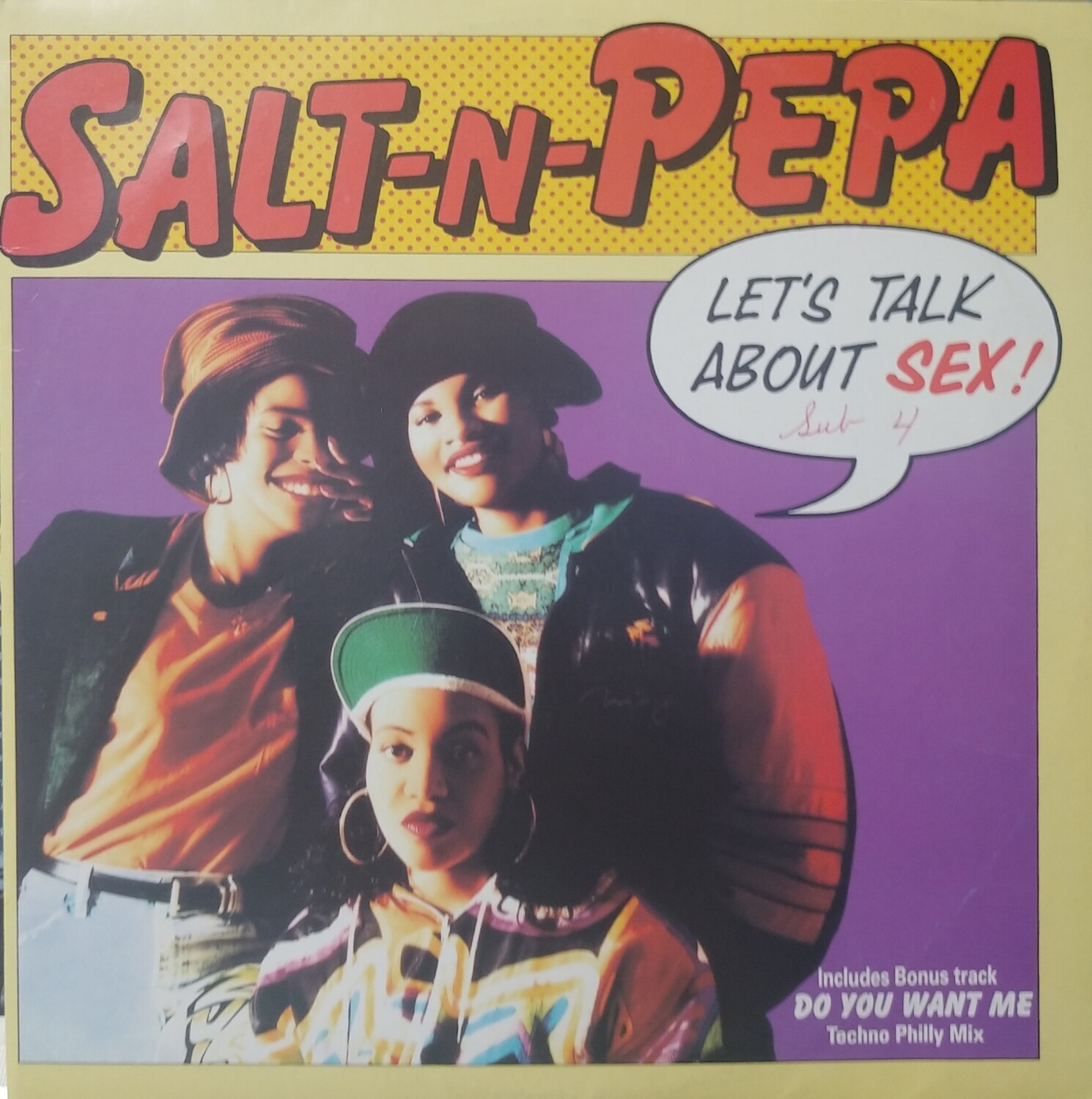 Salt-N-Pepa - Let's Talk about sex (MAXI)
