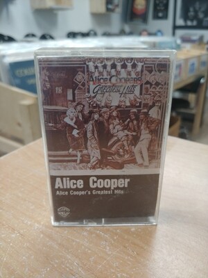 Alice Cooper - Greatest Hits (CASSETTE)