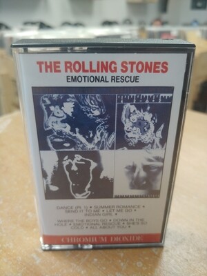 The Rolling Stones - Emotional Rescue (CASSETTE)