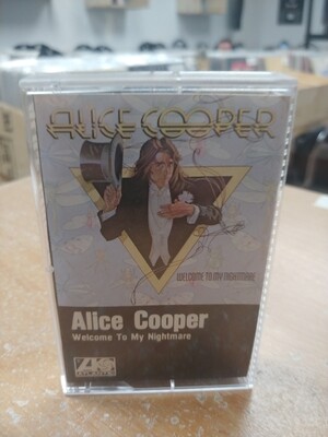 Alice Cooper - Welcome to my nightmare (CASSETTE)