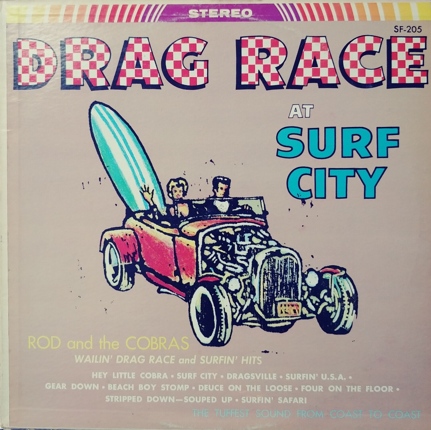 Rod and The Cobras - Drag Race at Surf City
