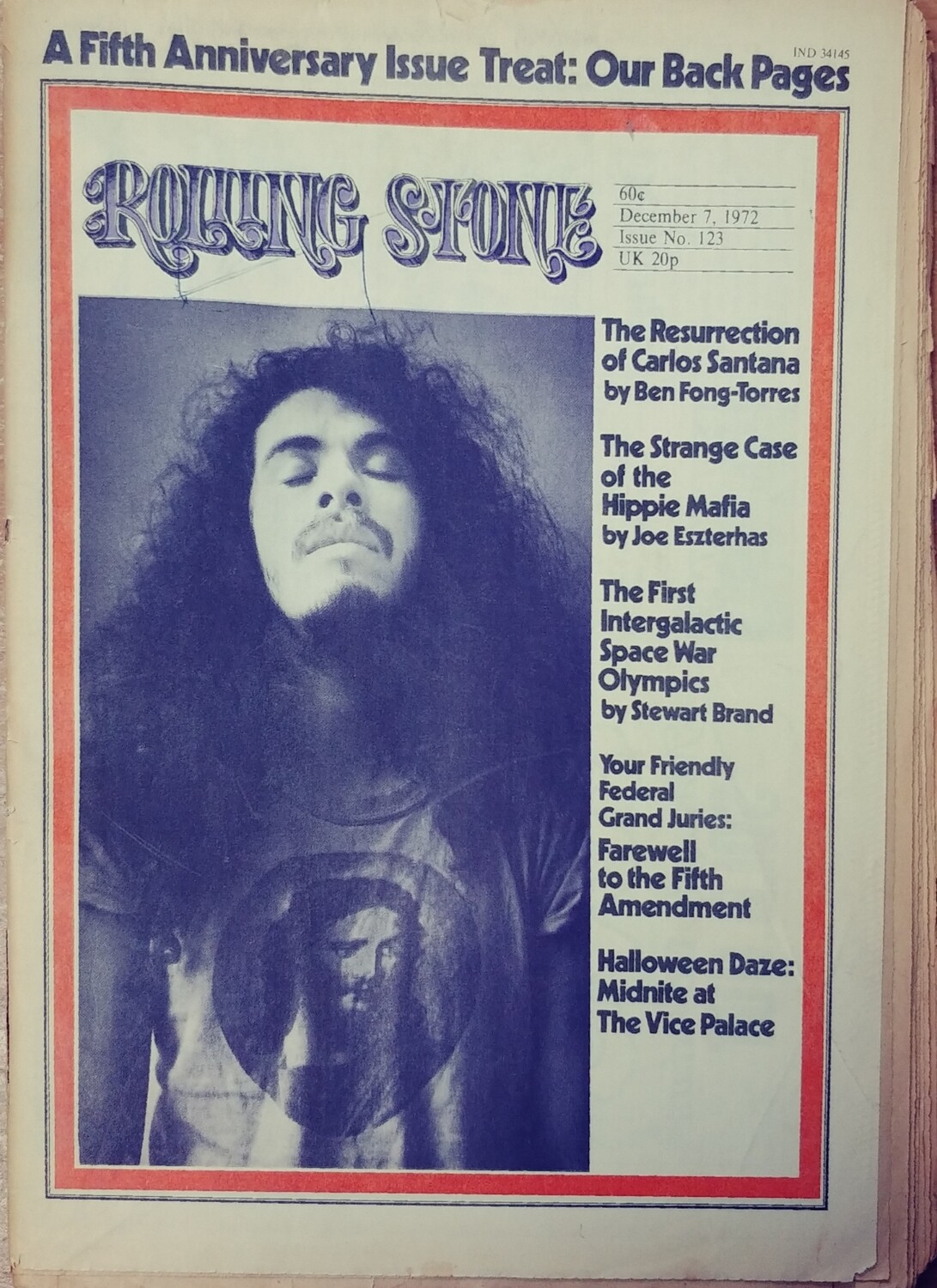 Rolling Stone Magazine #123 (1972)