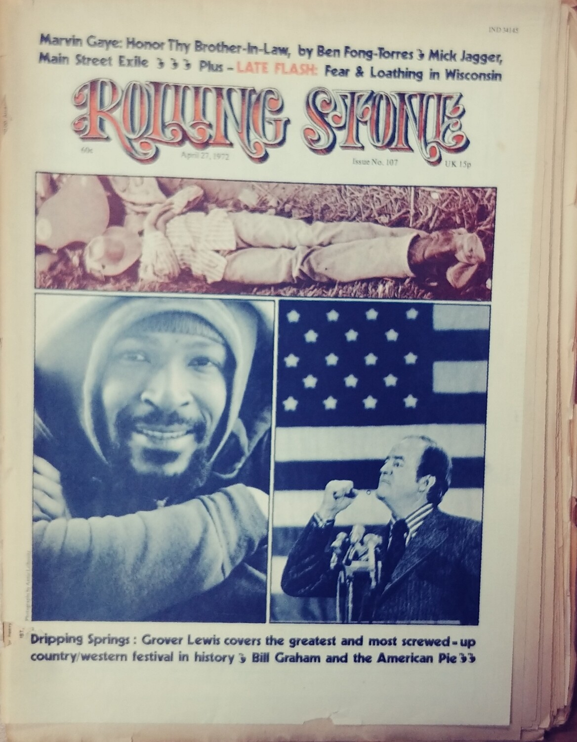 Rolling Stone Magazine #107 (1072)