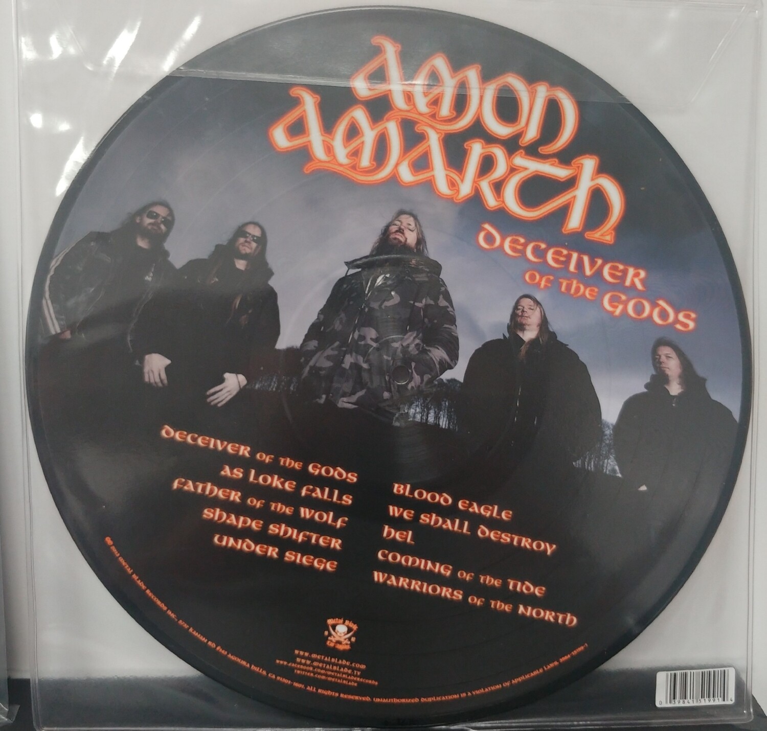Amon Amarth - Deceiver of the gods (PICTURE DISC)