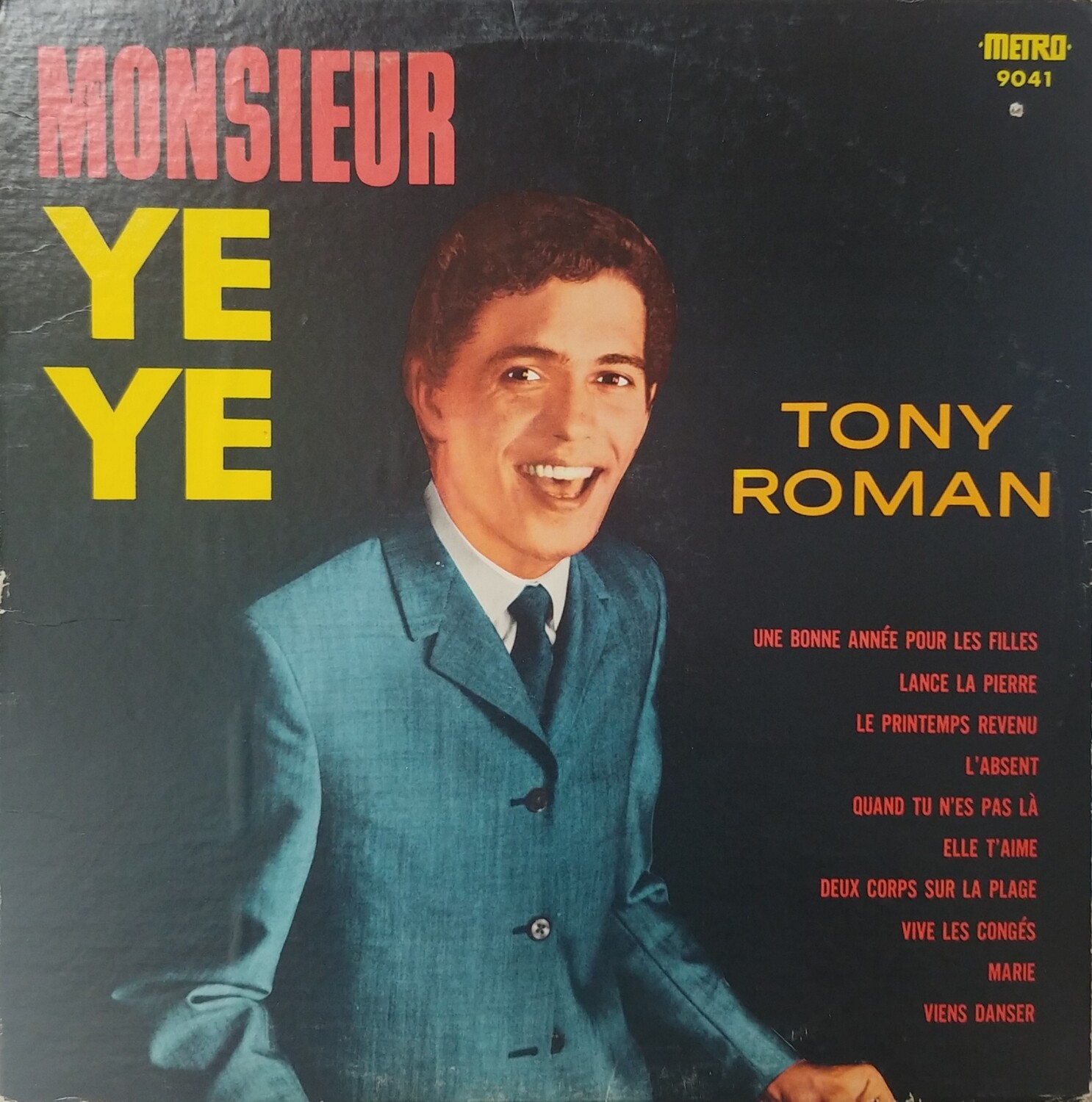 Tony Roman - Monsieur YEYE