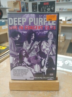 Deep Purple - Live in concert 72/73 (DVD)