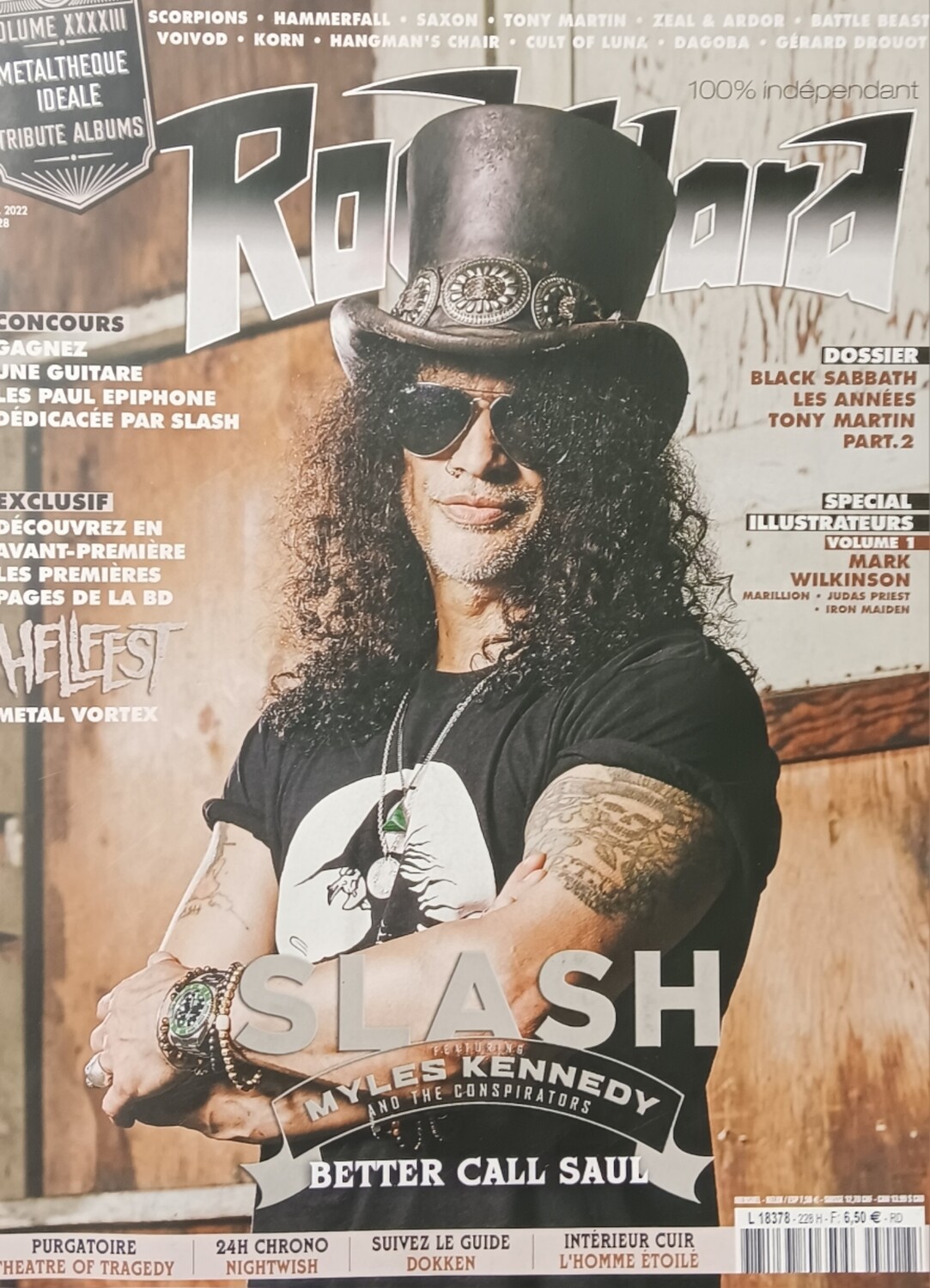 Magazine RockHard Slash Février 2022 - #228