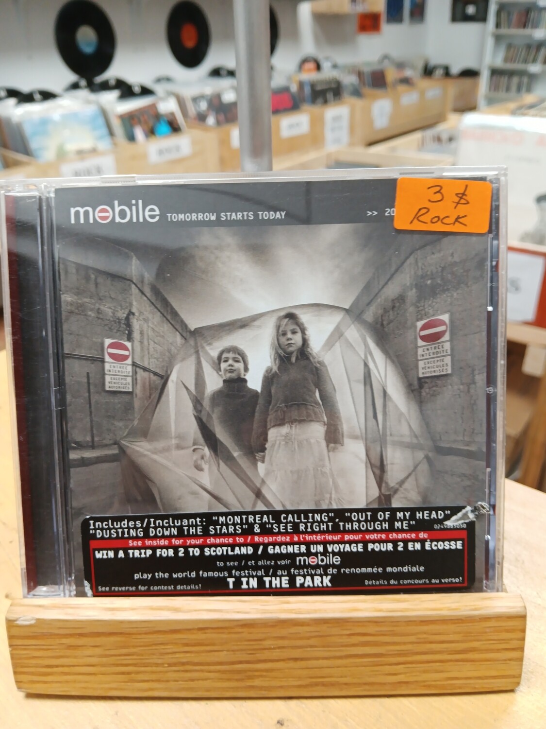 Mobile - Tomorrow starts today (CD)