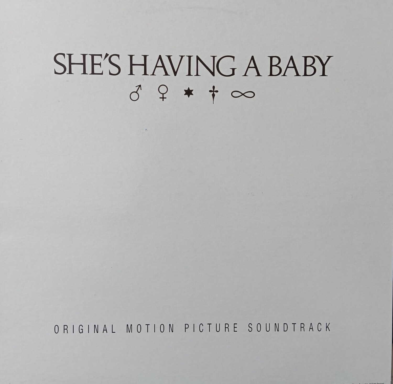 She&#39;s having a baby Original motion picture soundtrack