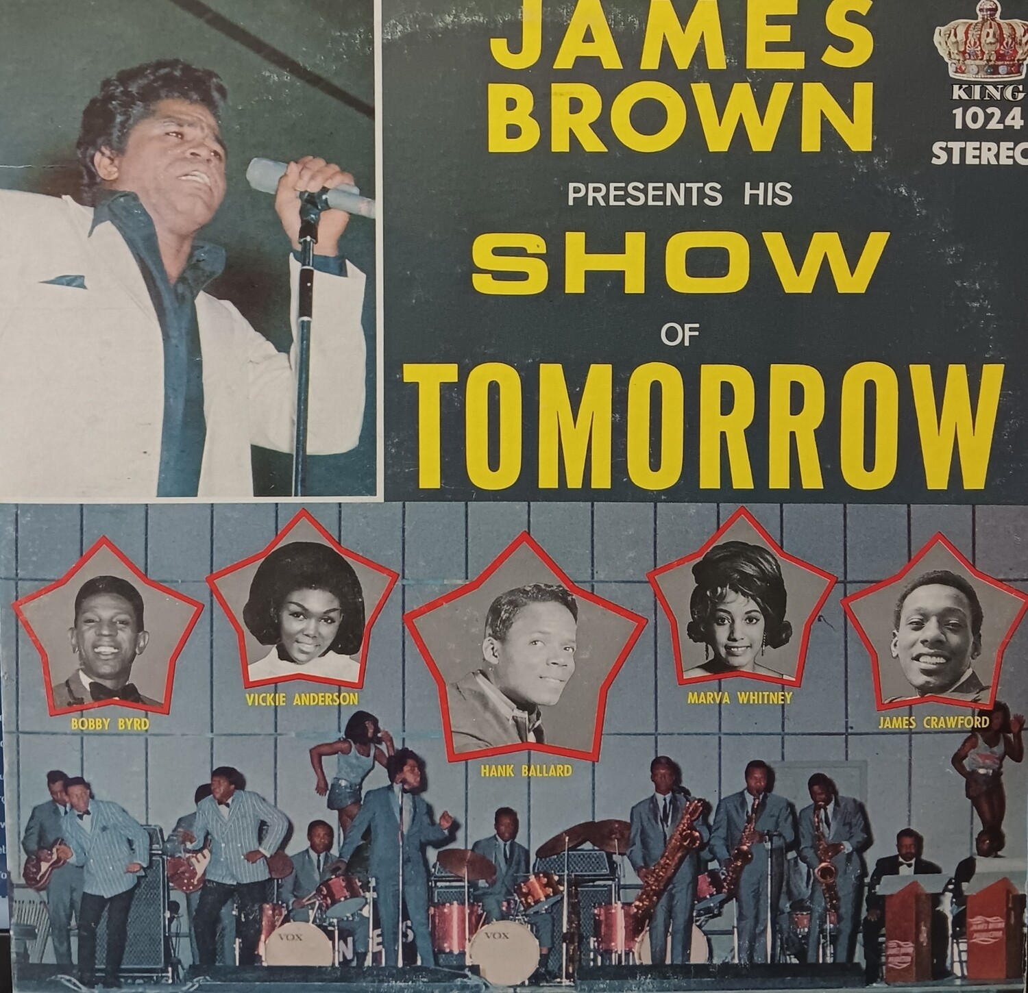 JAMES BROWN - Presents his show of Tomorrow