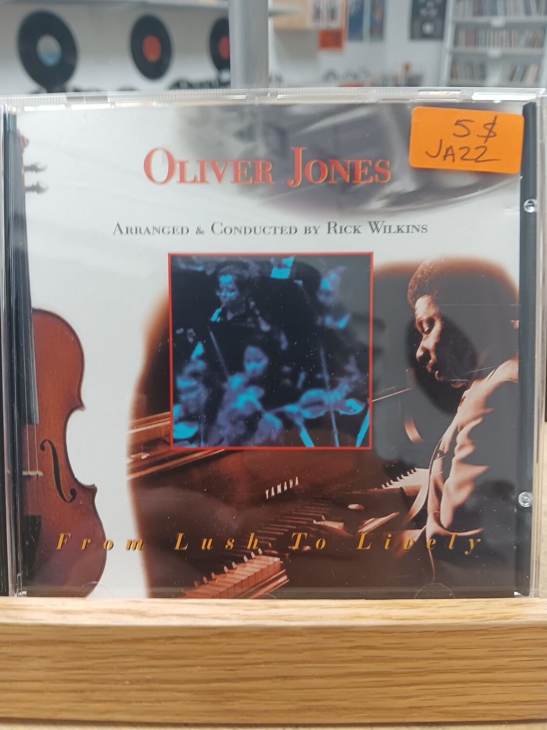 OLIVER JONES - From lush to Lively (CD)