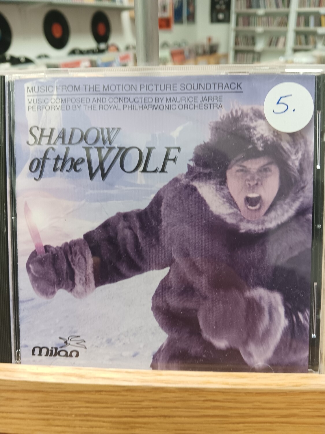 SHADOW OF THE WOLF SOUNDTRACK (CD)