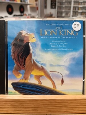 VARIOUS - The lion king soundtrack (CD)