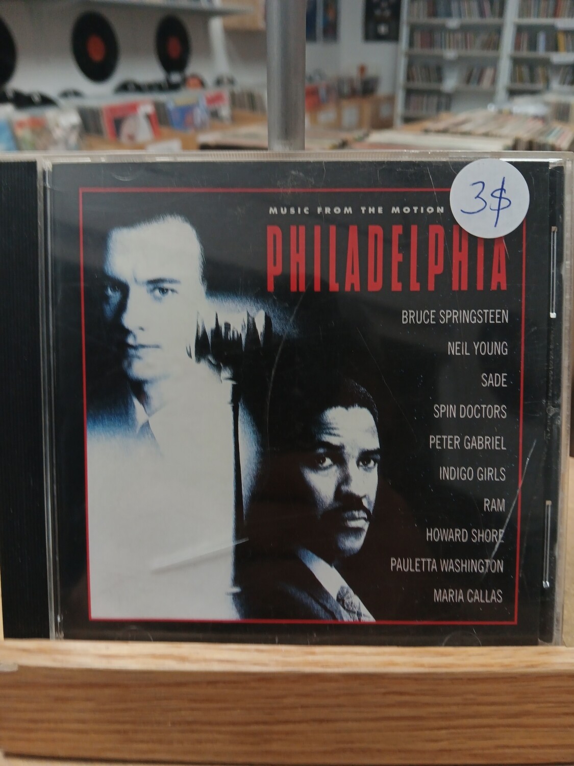 VARIOUS - Philadelphia soundtrack (CD)