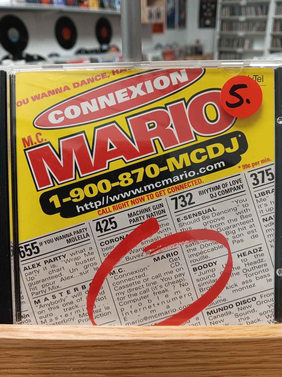 MC MARIO - Connexion (CD)