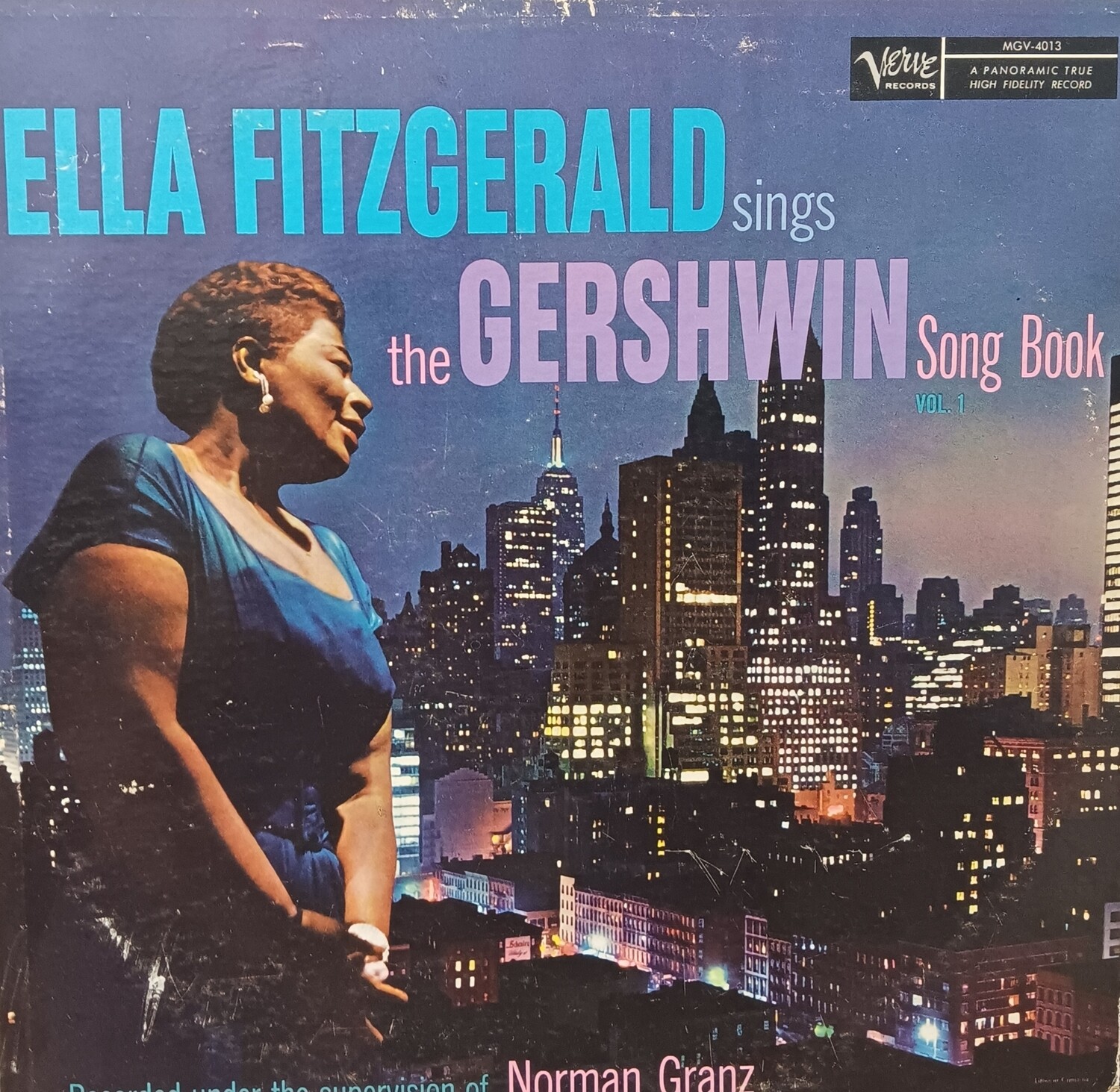 ELLA FITZGERALD - Sings The Gershwin Song Book volume I