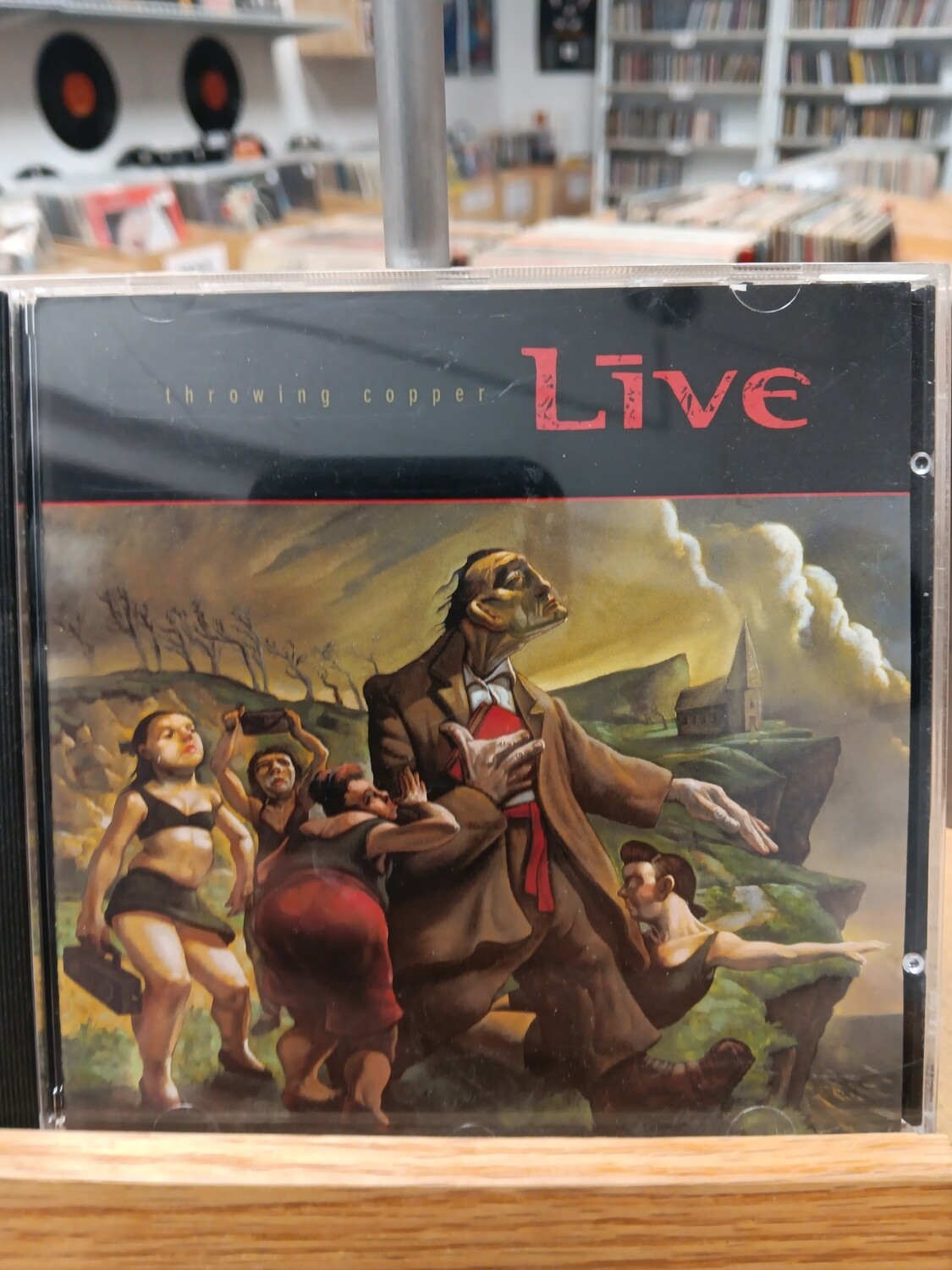 LIVE - Throwing Copper (CD)
