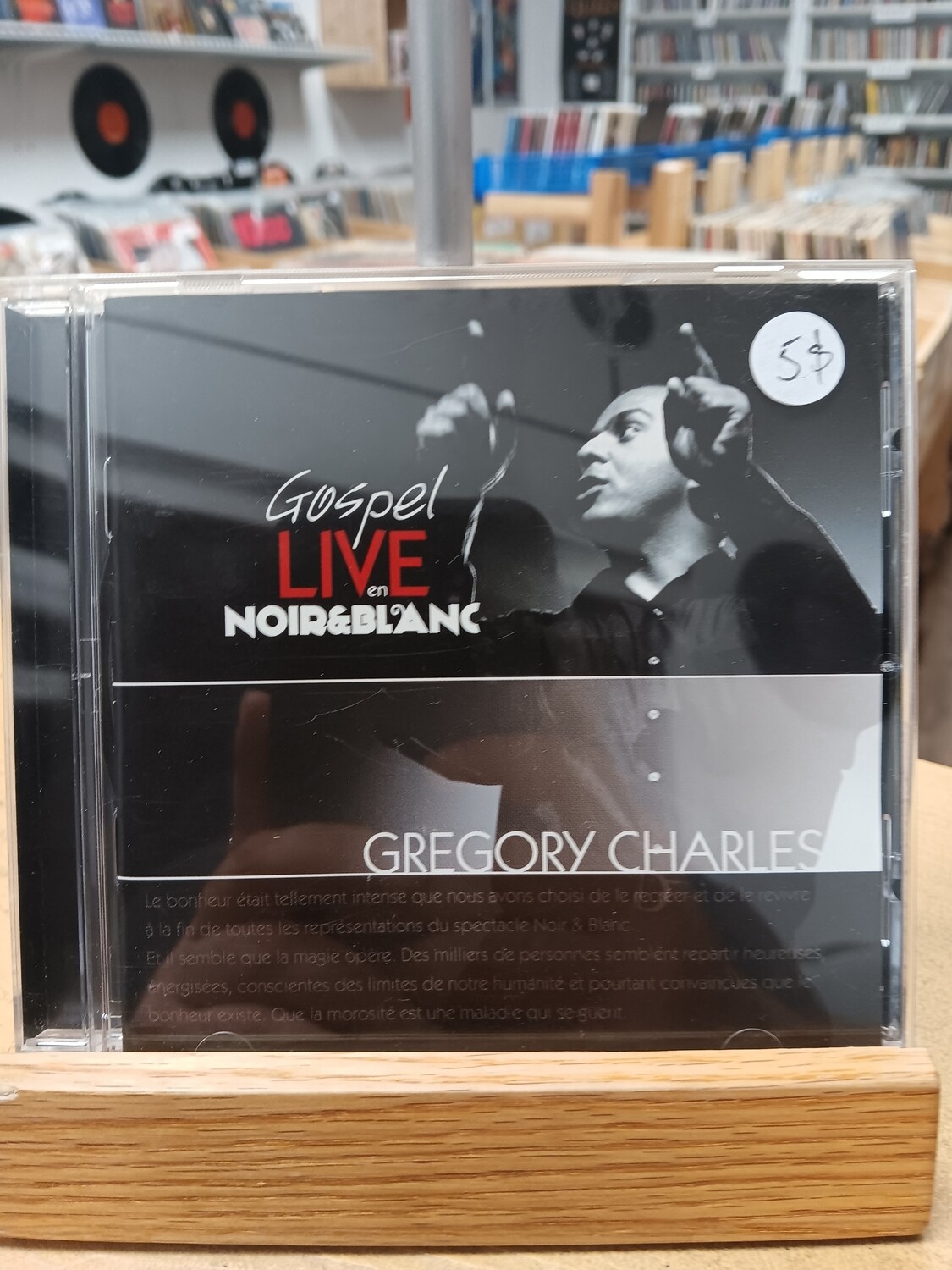 GREGORY CHARLES - Noir & Blanc (CD)