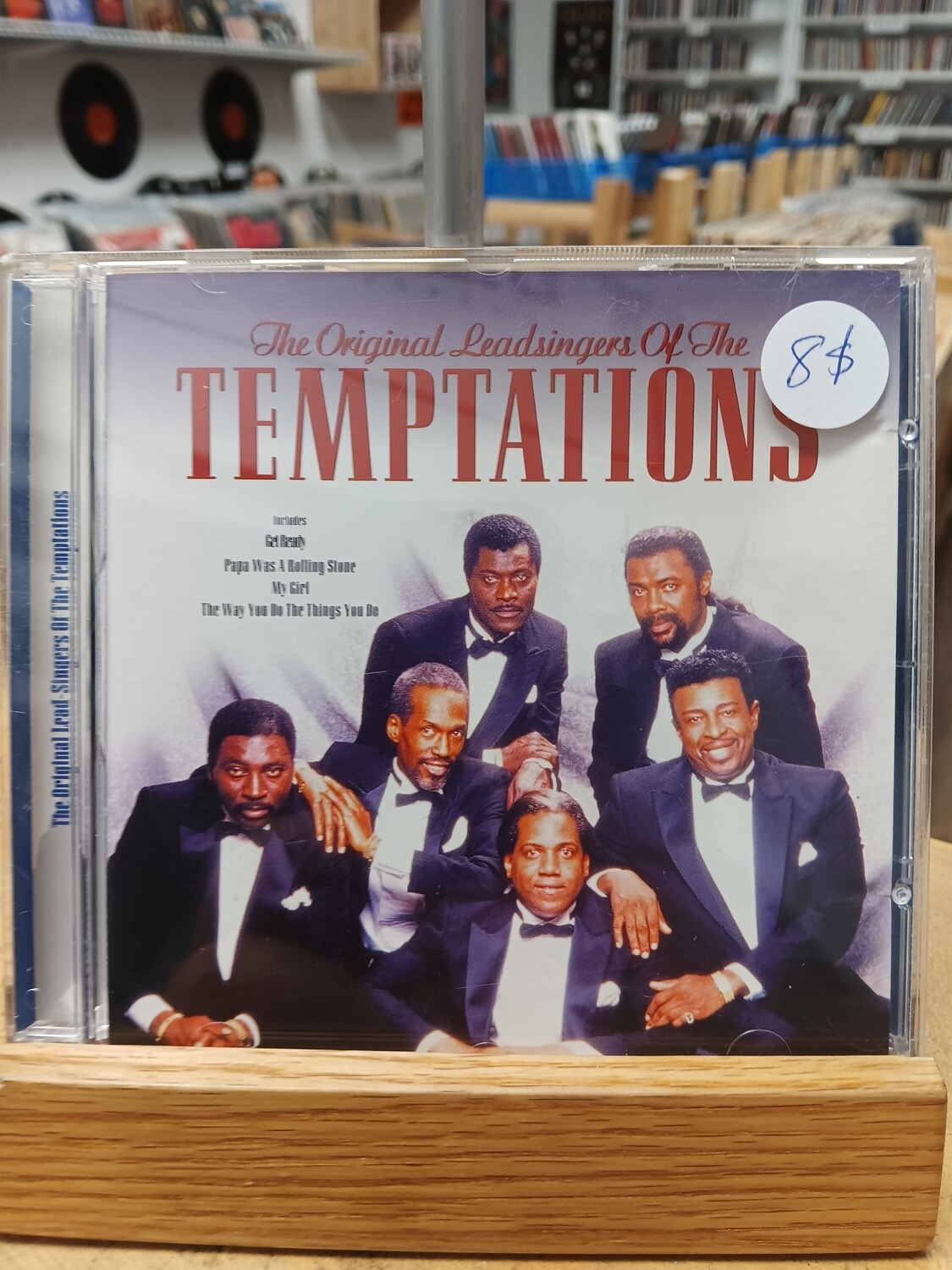 THE TEMPTATIONS - THE ORIGINAL LEAD SINGERS OF THE TEMPTATIONS (CD)