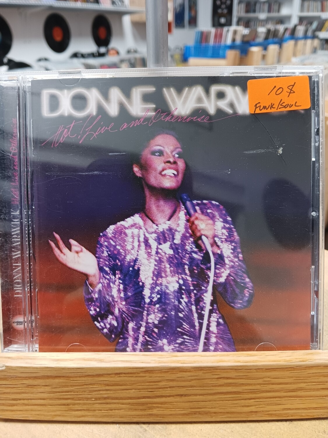 DIONNE WARWICK - Hot live and otherwise (CD)