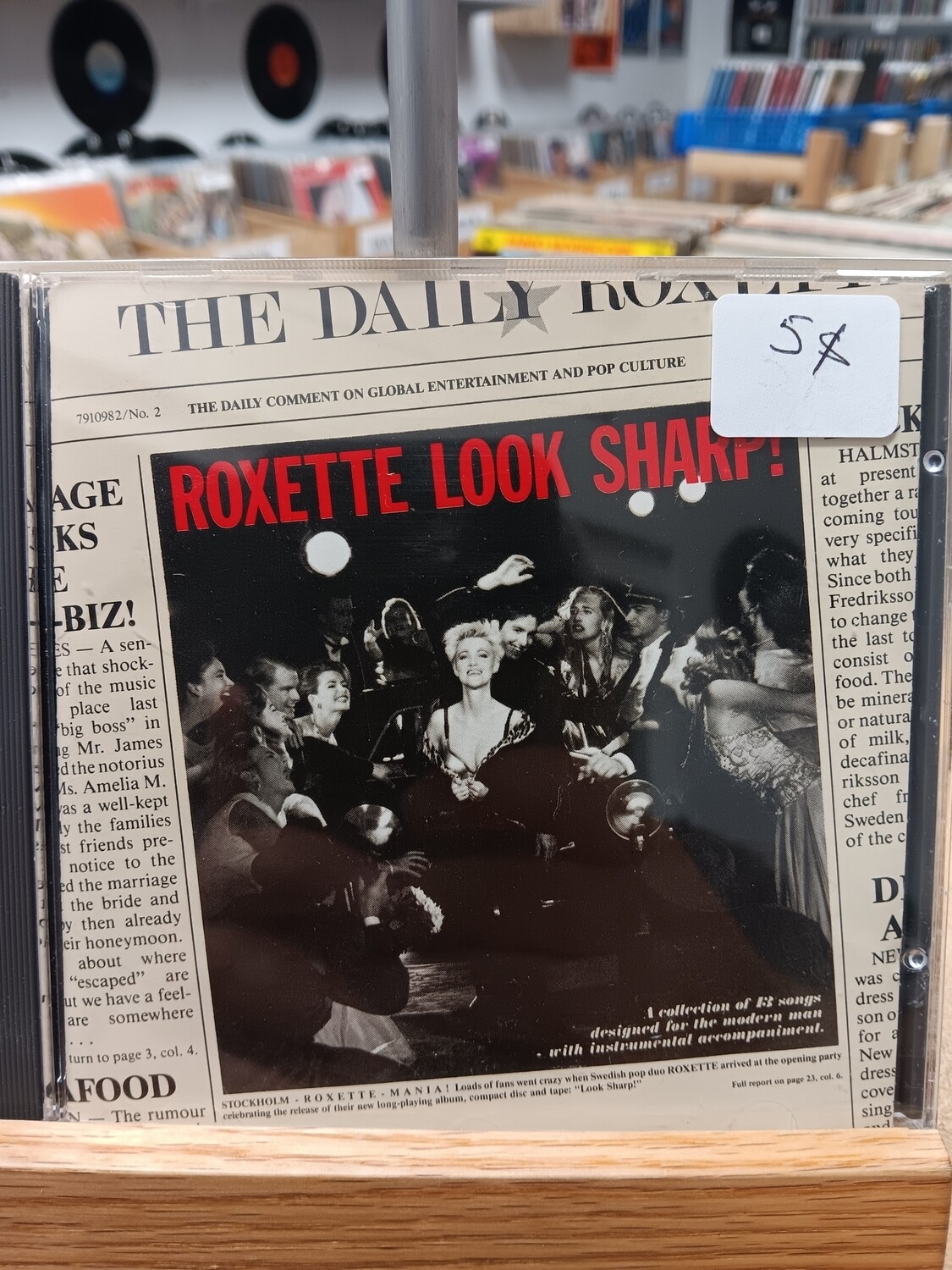 ROXETTE - Look Sharp (CD)