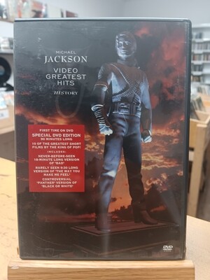MICHAEL JACKSON - Video Greatest Hits History (DVD)