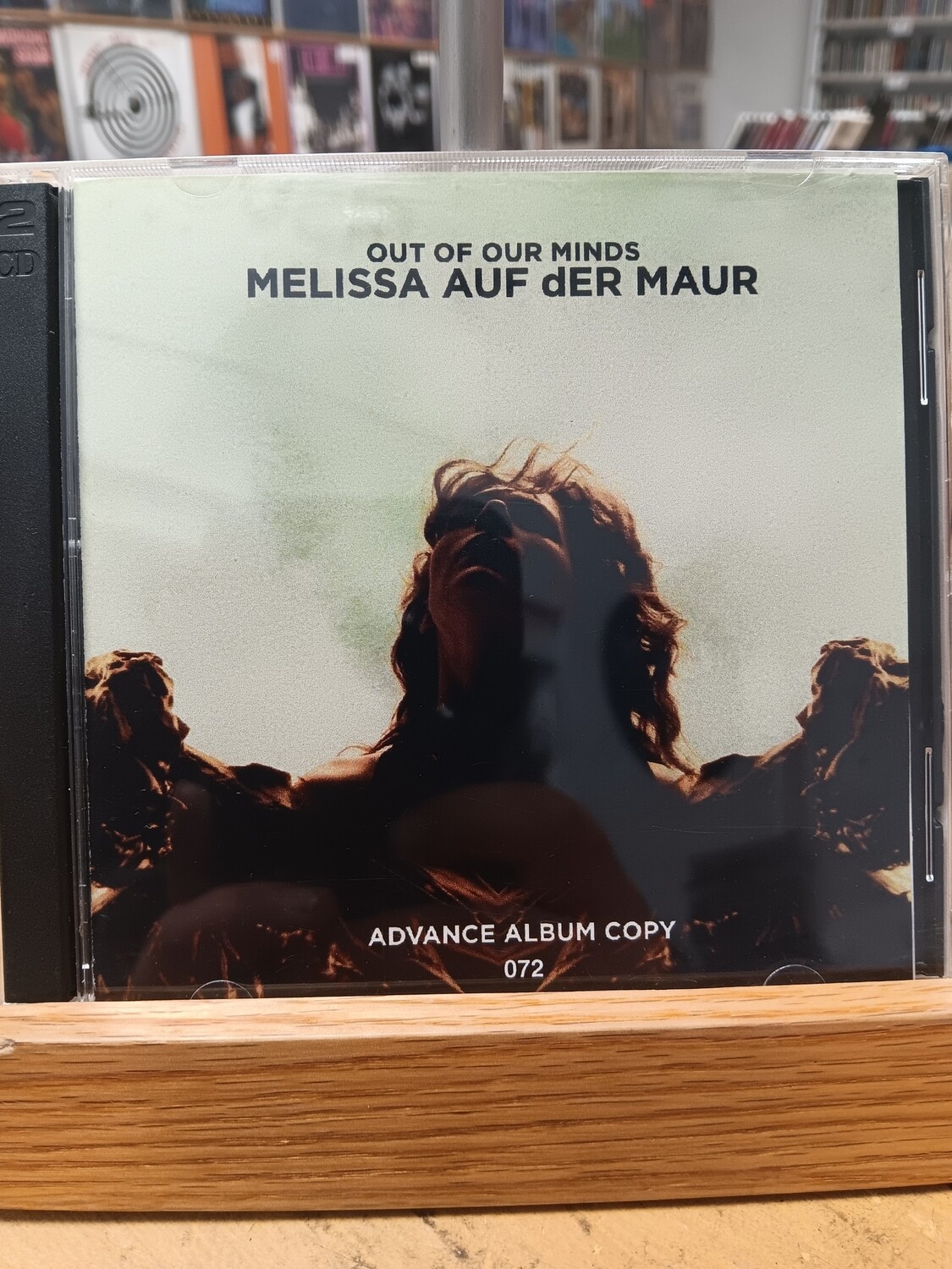 MELISSA AUF DER MAUR - Out of our minds (PROMO CD/DVD)