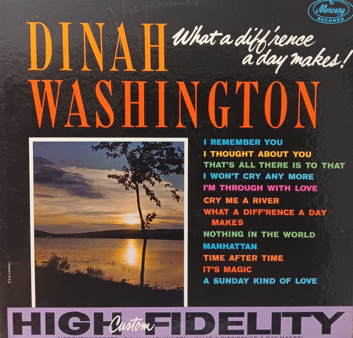 DINAH WASHINGTON - What's a diff'rence a day makes