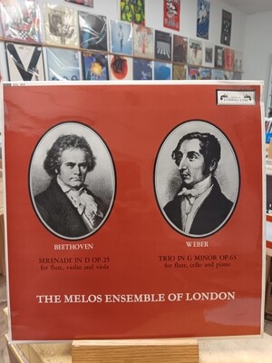 BEETHOVEN WEBER - The Melos Ensemble of London