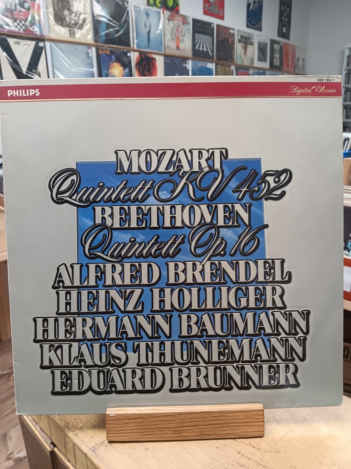 MOZART BEETHOVEN ETC - Quintett KV452 & Quintett op.16