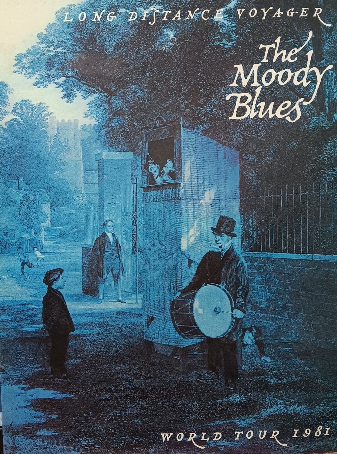 TOUR BOOK THE MOODY BLUES LONG DISTANCE VOYAGER WORLD TOUR 1981 (TOUR BOOK)