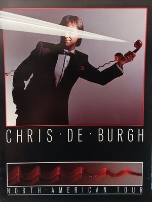 TOUR BOOK CHRIS DE BURGH NORTH AMERICAN TOUR (TOUR BOOK)