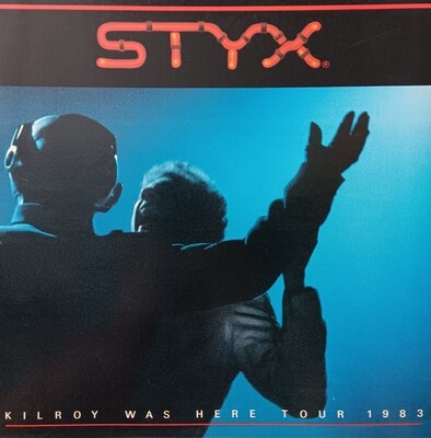 TOUR BOOK STYX KILLROY WAS HERE TOUR 1983 (TOUR BOOK)