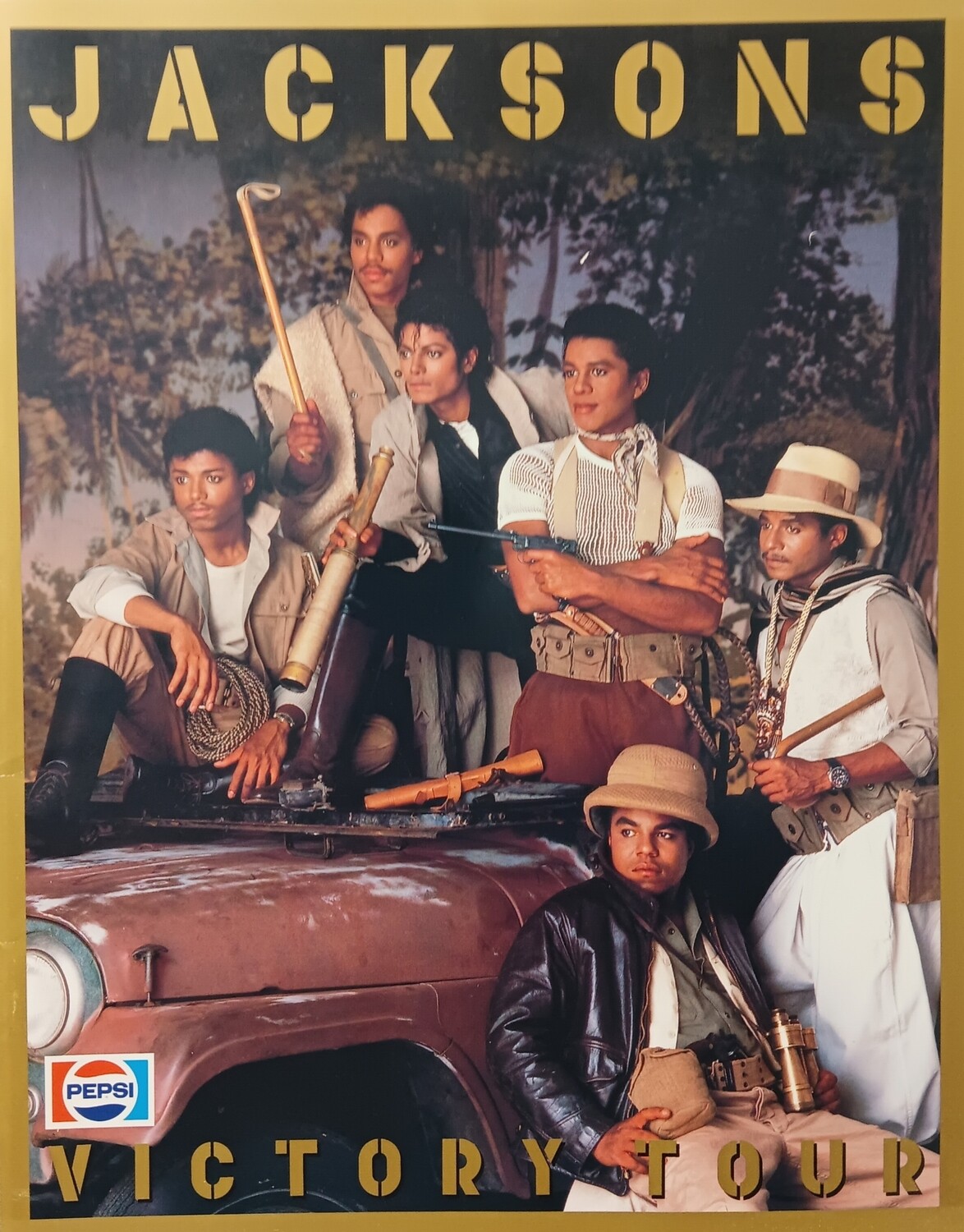 TOUR BOOK JACKSONS VICTORY TOUR (TOUR BOOK)