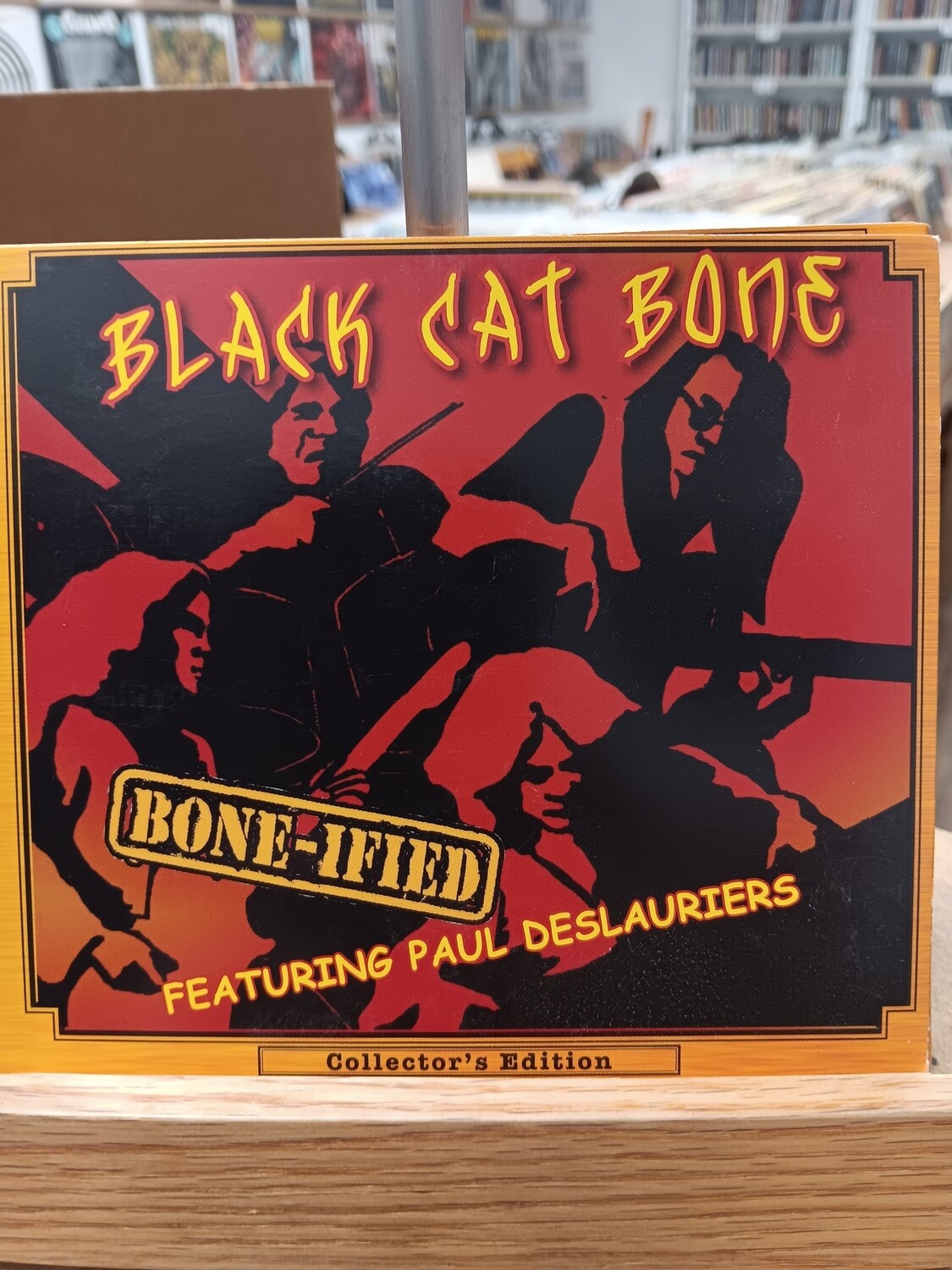 BLACK CAT BONE ft PAUL DESLAURIERS - Bone-Ified (CD)