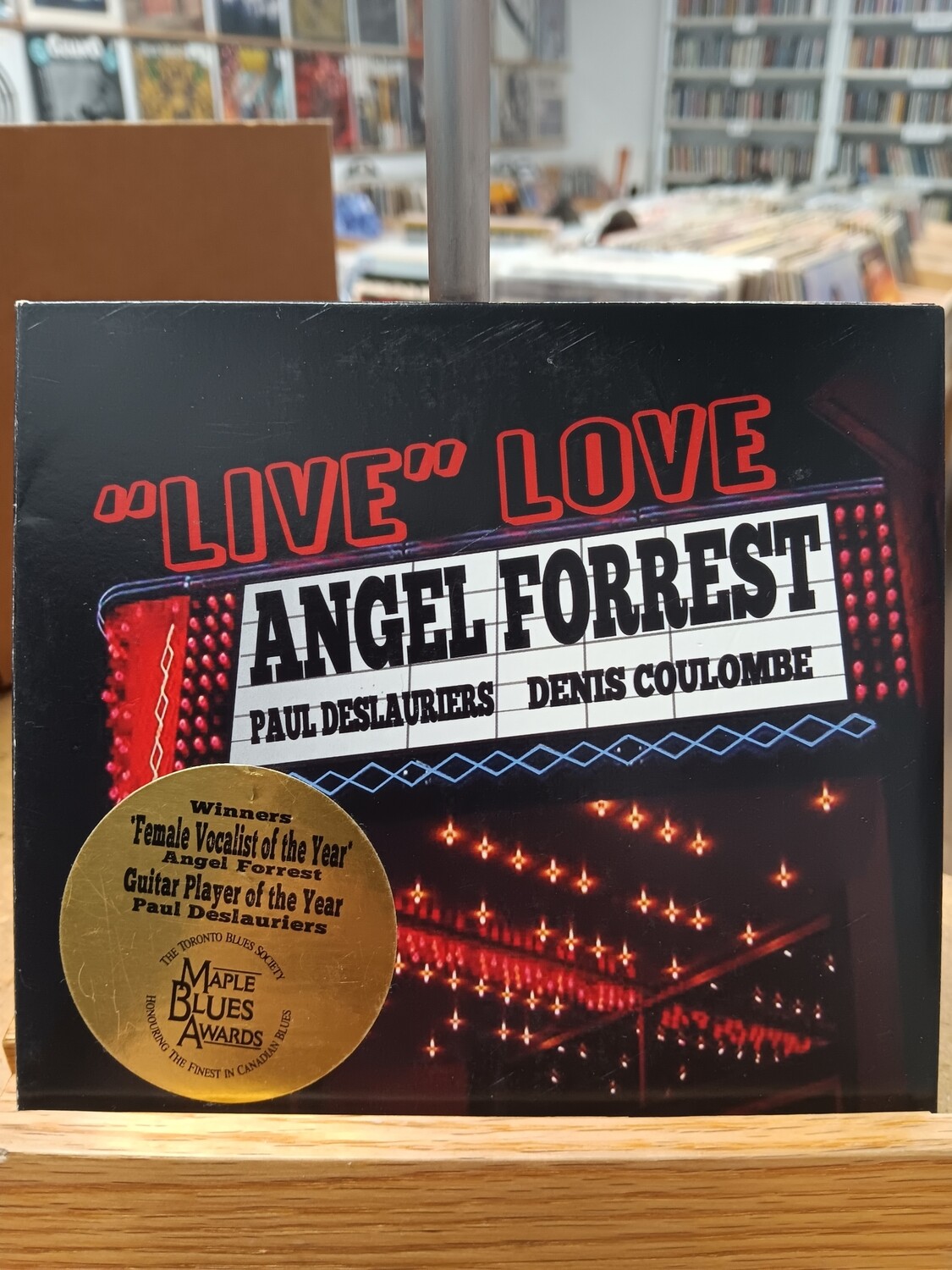 ANGEL FORREST & PAUL DESLAURIERS - Live Love at The Palace (CD)