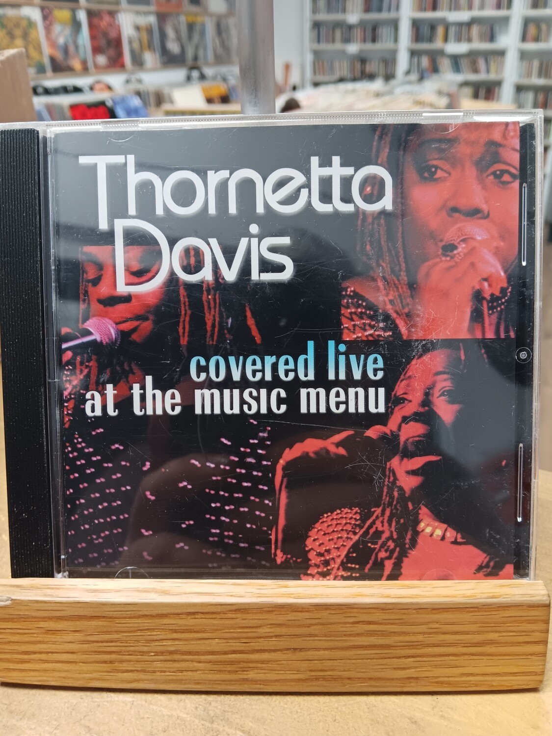 THORNETTA DAVIS - Covered Live at The Music Menu (CD)