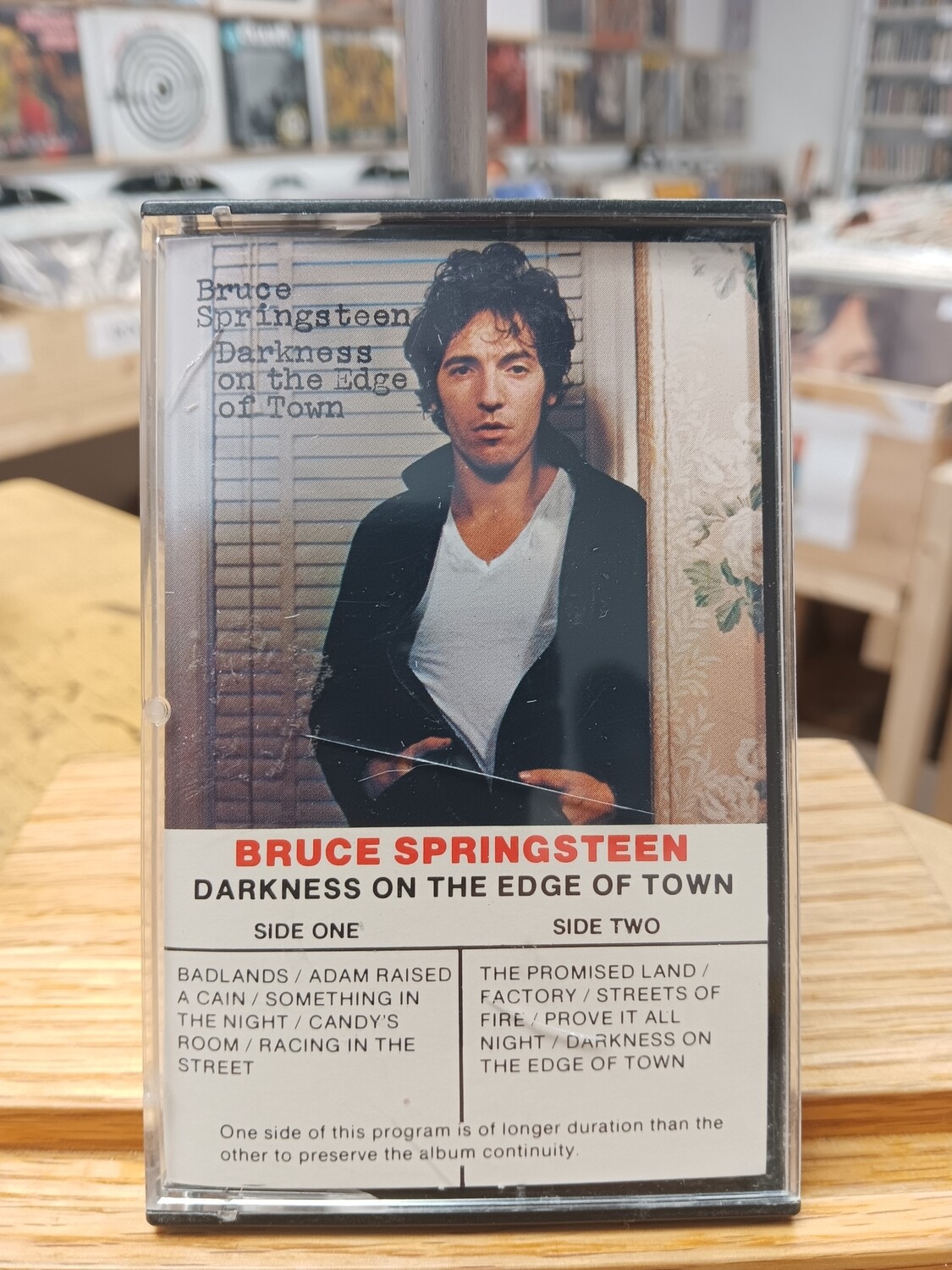 BRUCE SPRINGSTEEN - Darkness on the edge of town (CASSETTE)