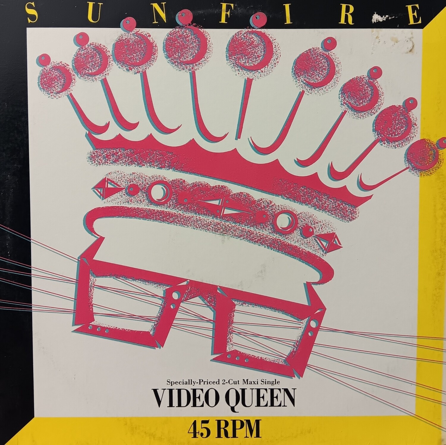 SUNFIRE - Video Queen / Never too late for your lovin (MAXI)