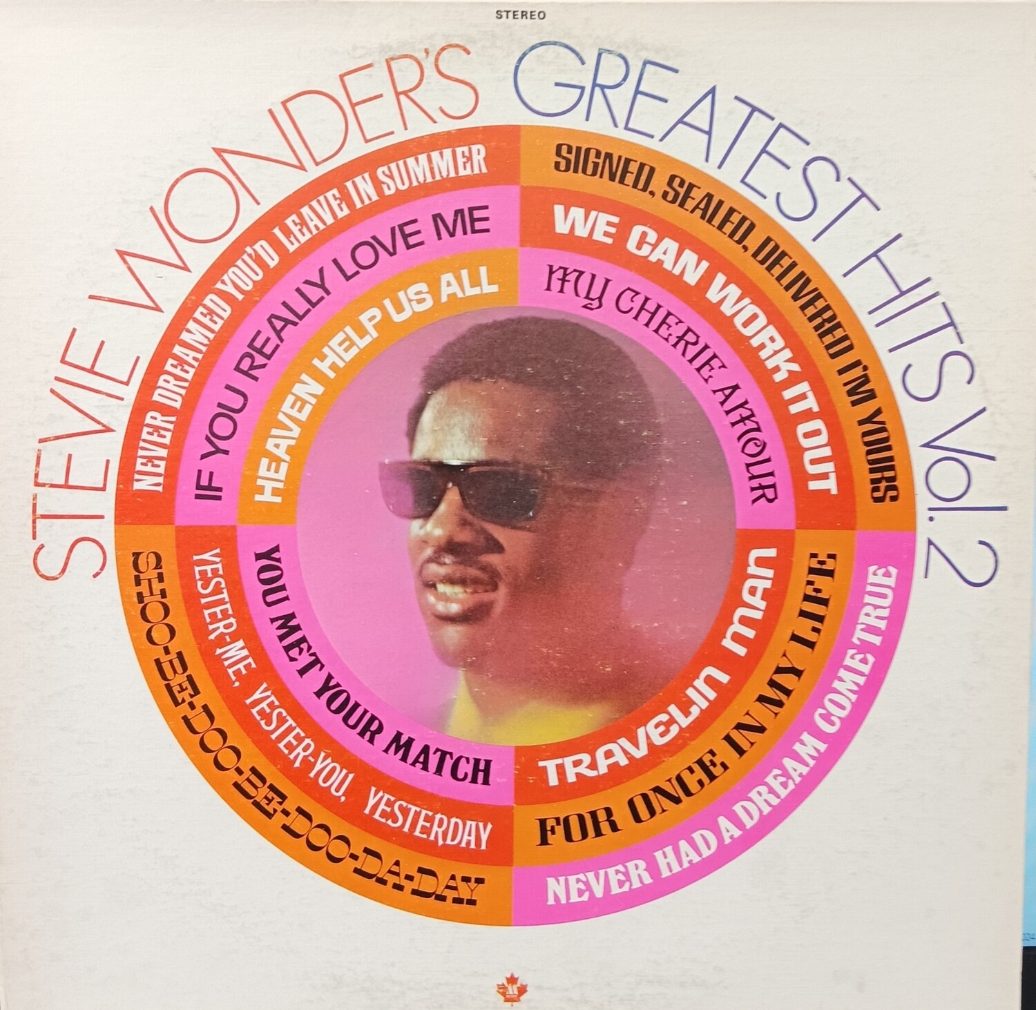 STEVIE WONDER - Greatest Hits Volume 2