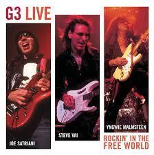 SATRIANI VAI MALMSTEEN - G3 LIVE ROCKIN IN THE FREE WORLD (CD)