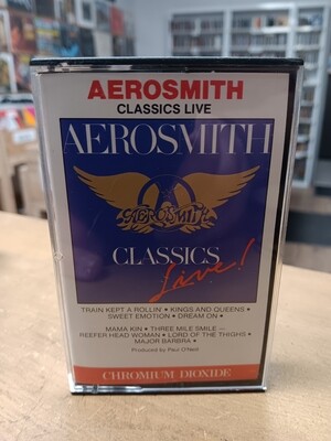 AEROSMITH - Classics Live (CASSETTE)