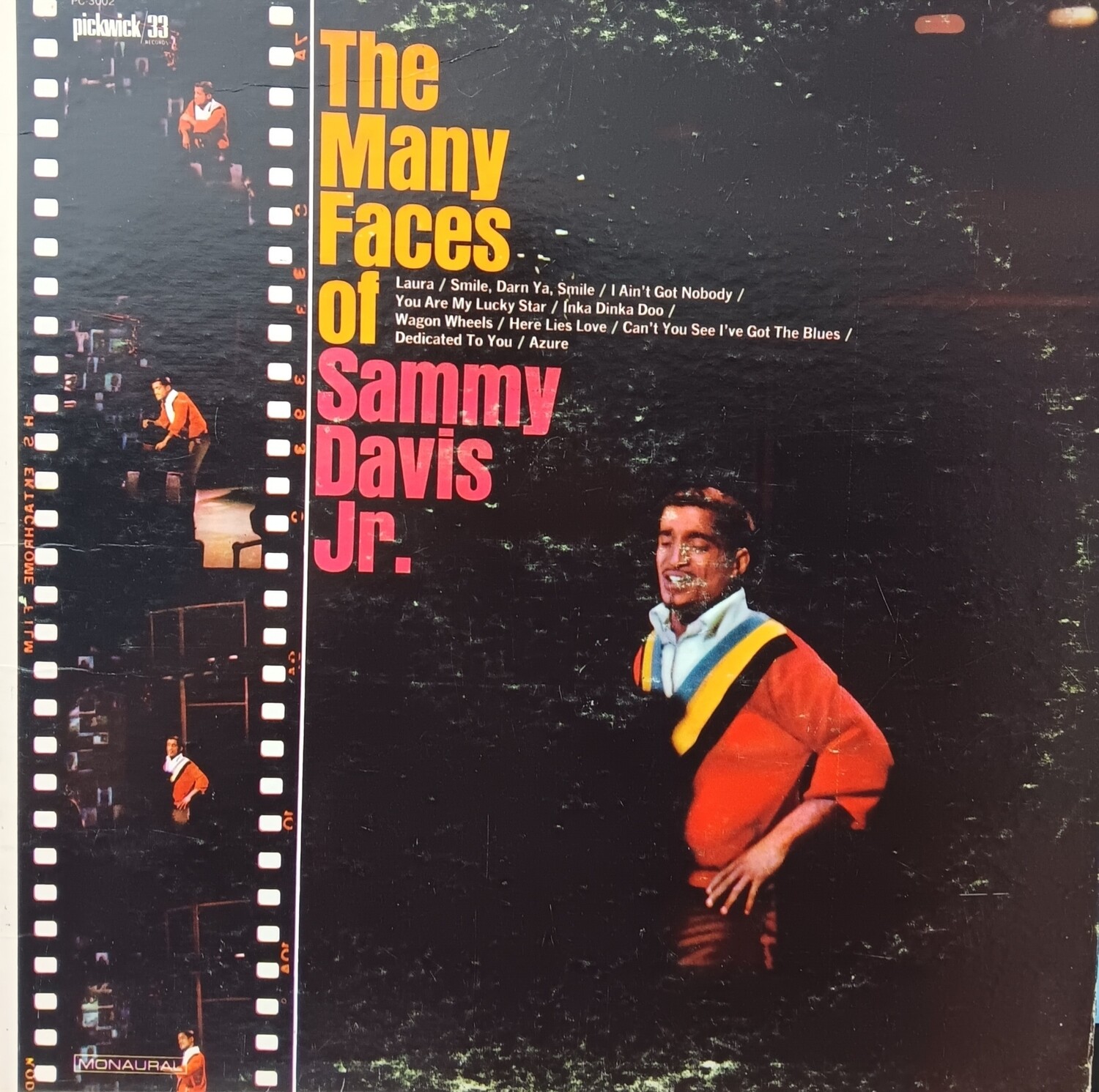 SAMMY DAVIS JR - The many faces of Sammy Davis Jr