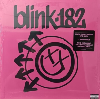 BLINK 182 - On more time (COKE BOTTLE CLEAR VINYL) (NEUF)