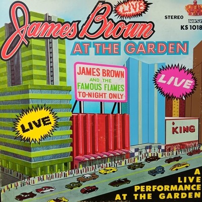 JAMES BROWN - Live at The Garden