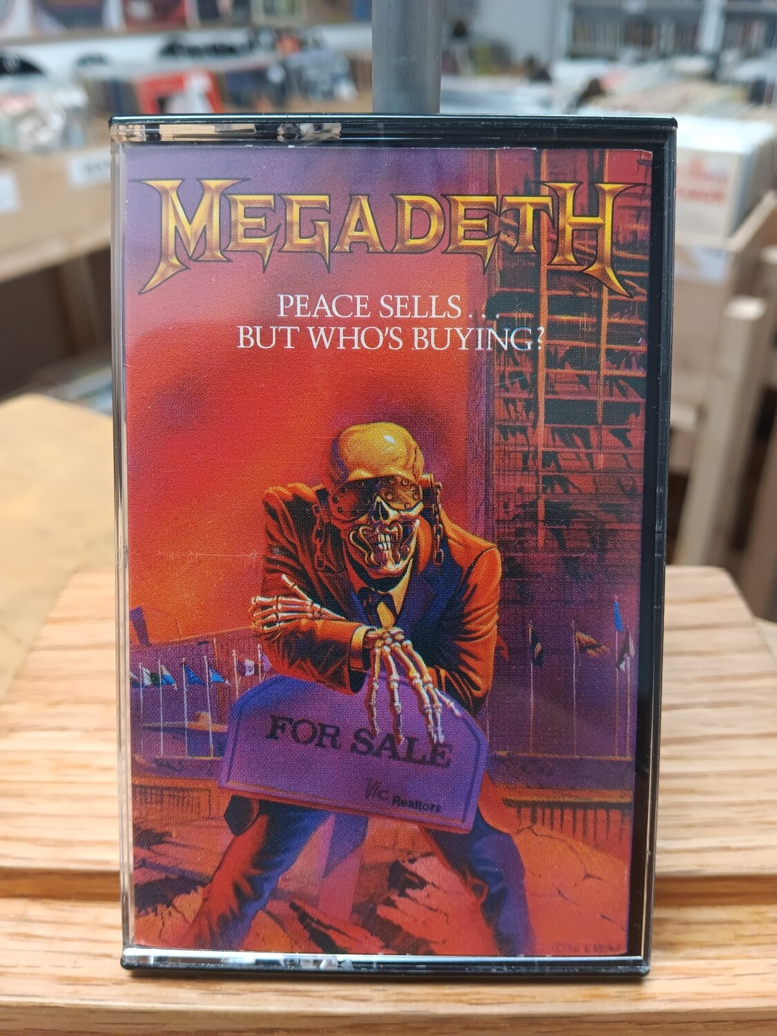 MEGADETH - Peace sells but who&#39;s buying (CASSETTE)