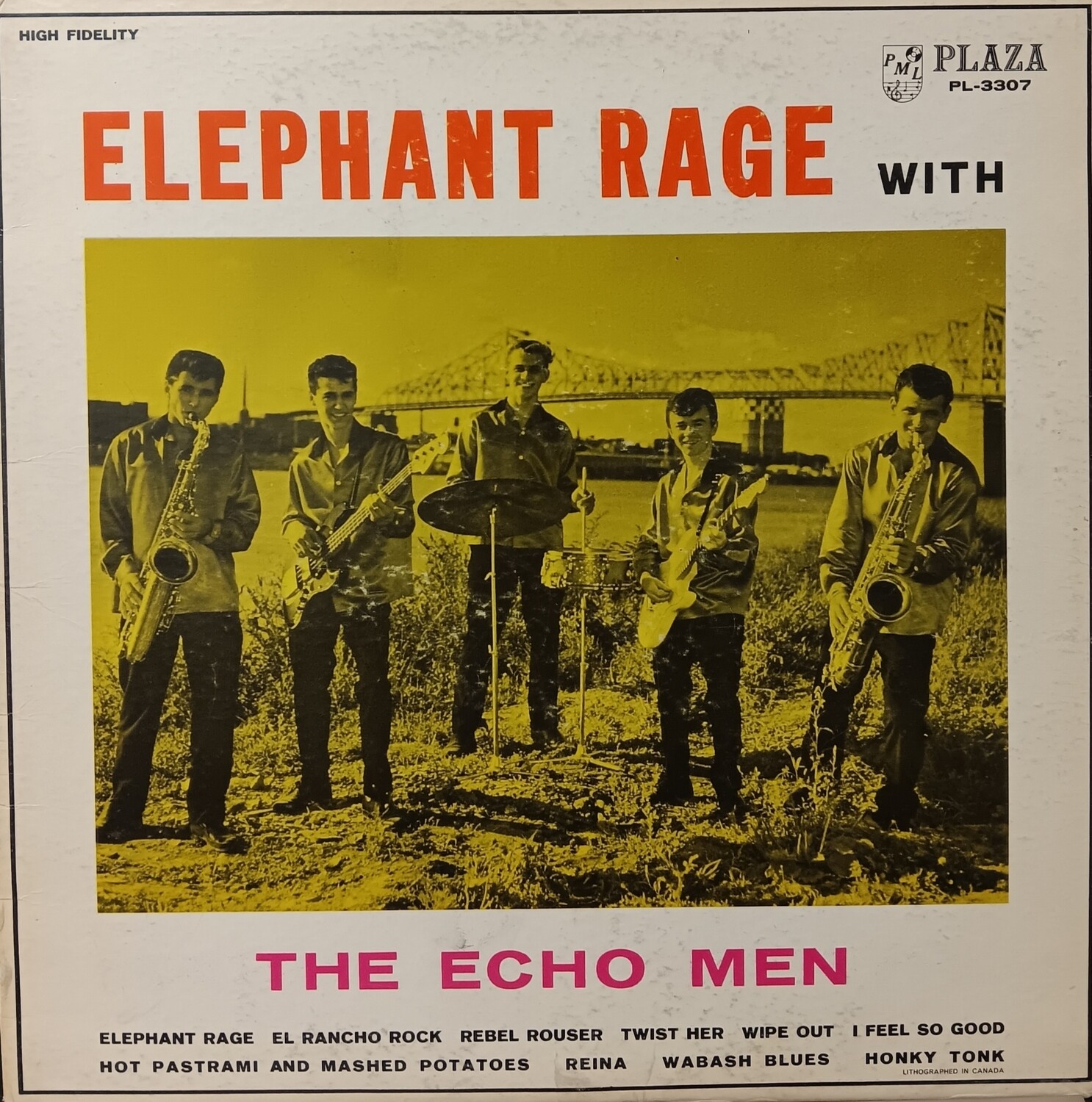THE ECHO MEN - Elephant Rage