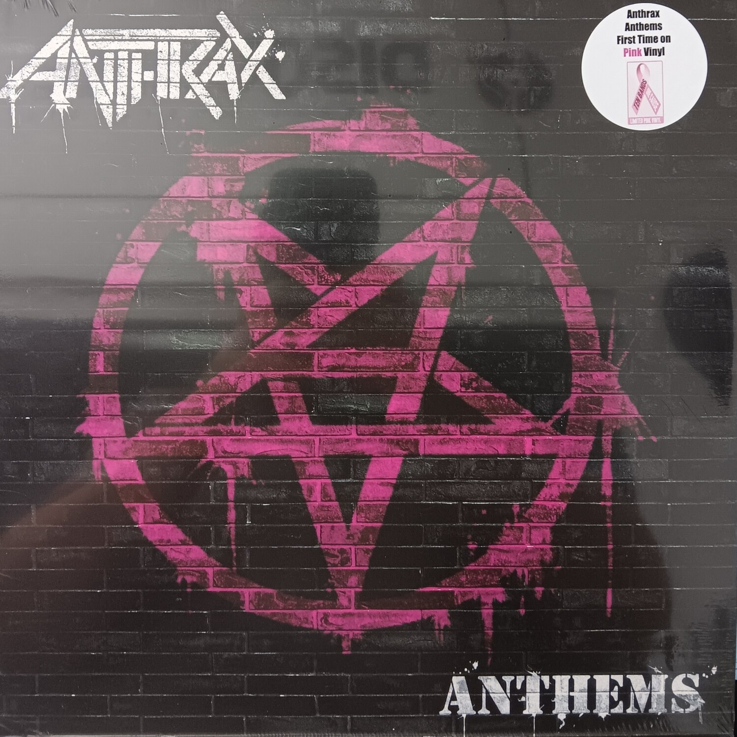 ANTHRAX - Anthems (NEUF / ROSE)