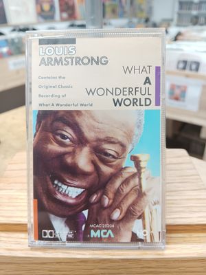 LOUIS ARMSTRONG - What a wonderful world (Cassette)