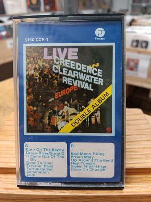 CREEDENCE CLEARWATER REVIVAL - Live Europe (CASSETTE)